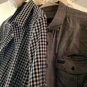 MENS DRESS SHIRTS ROCAWEAR & H&M